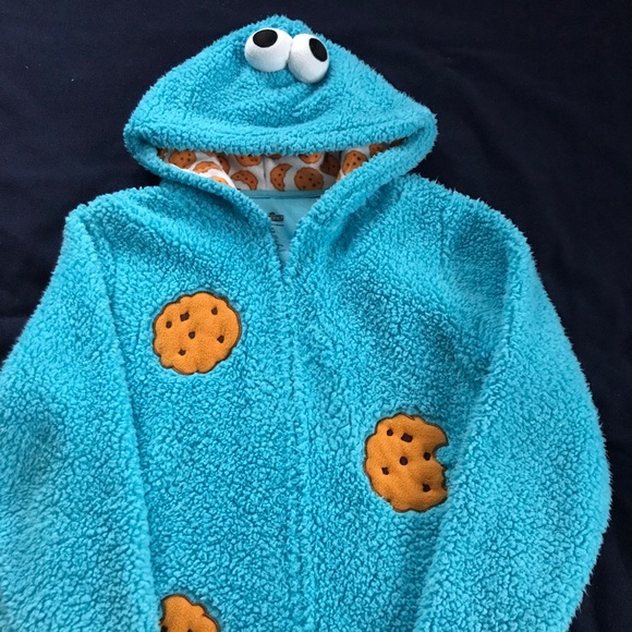 cookie monster onesie